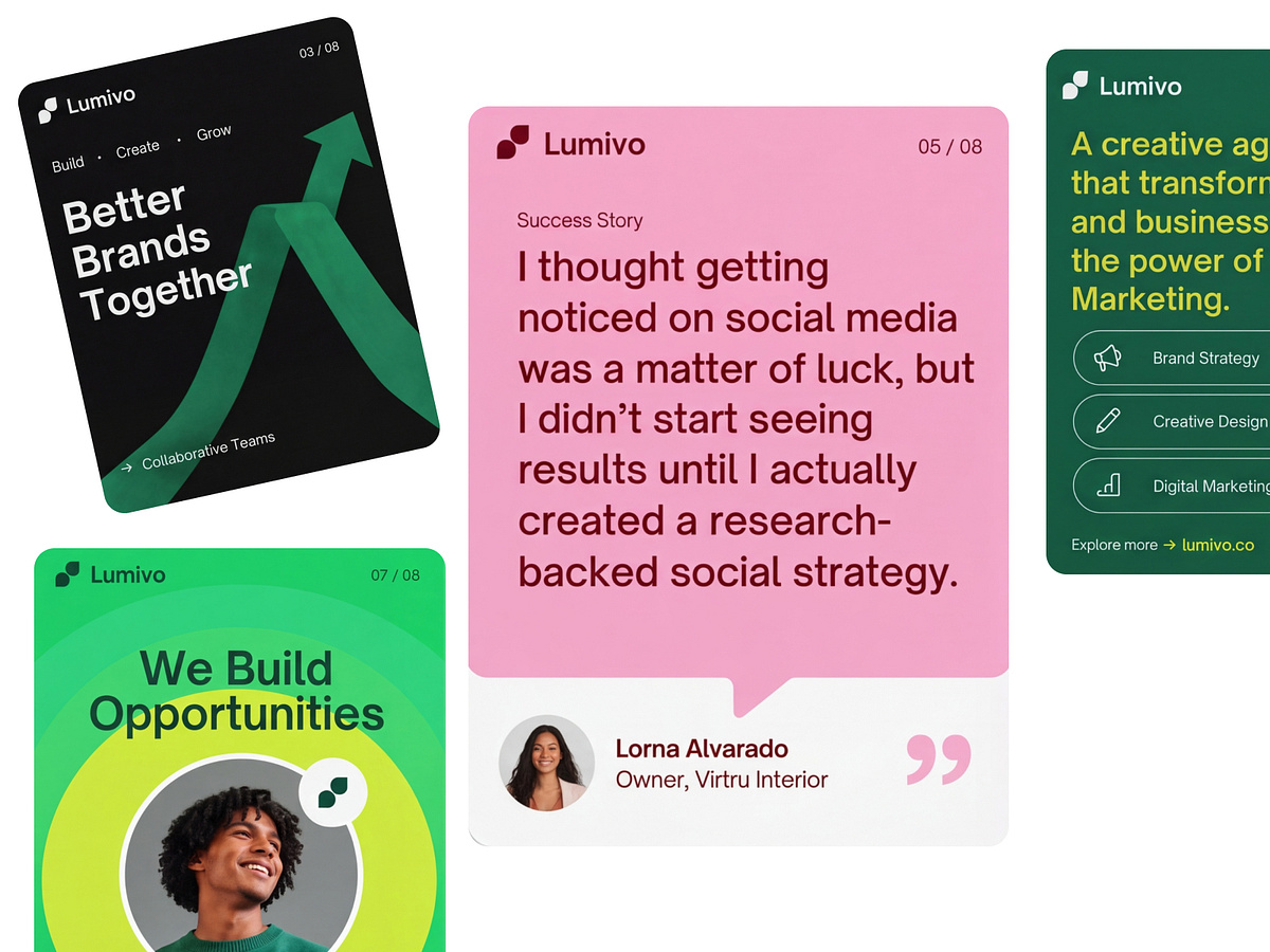 Lumivo | Social Media Branding Design Image 1