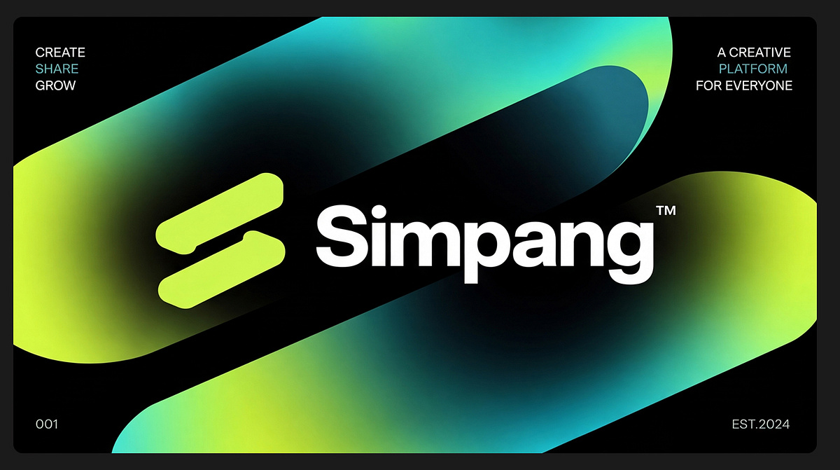 Simpang - High-Impact Visual Identity & Bento Brand Showcase Image 0