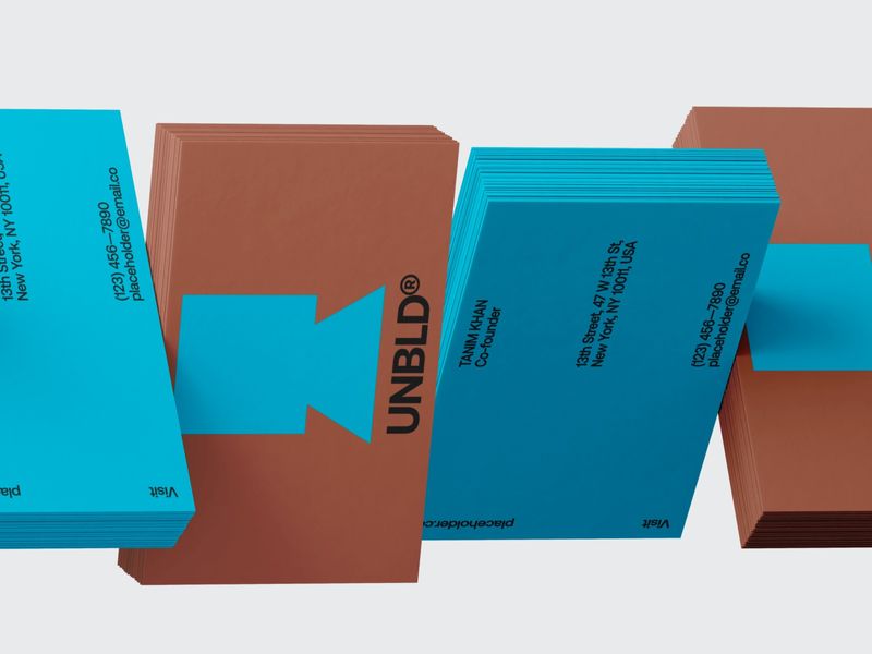 Real Estate Business Card — Brand Identity & Stationery Design