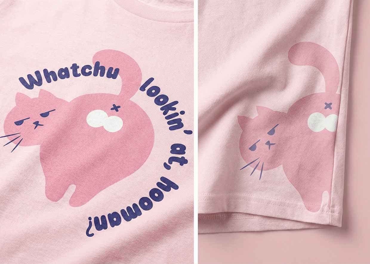 Flat Cat Vector Illustration Collection Image 4