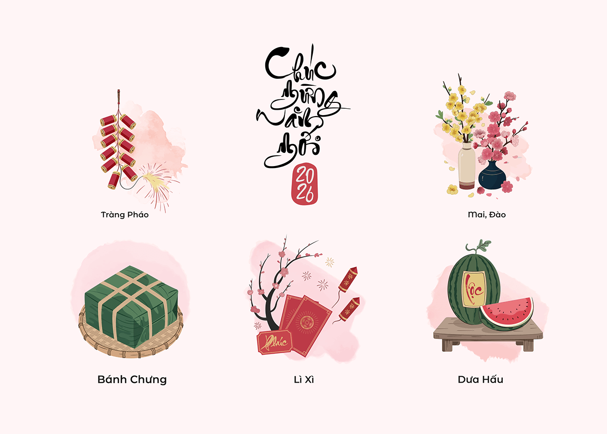 Vietnamese Lunar New Year Gift Box Design 2026