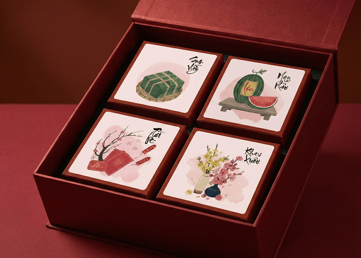 Vietnamese Lunar New Year Gift Box Design 2026 Image 3