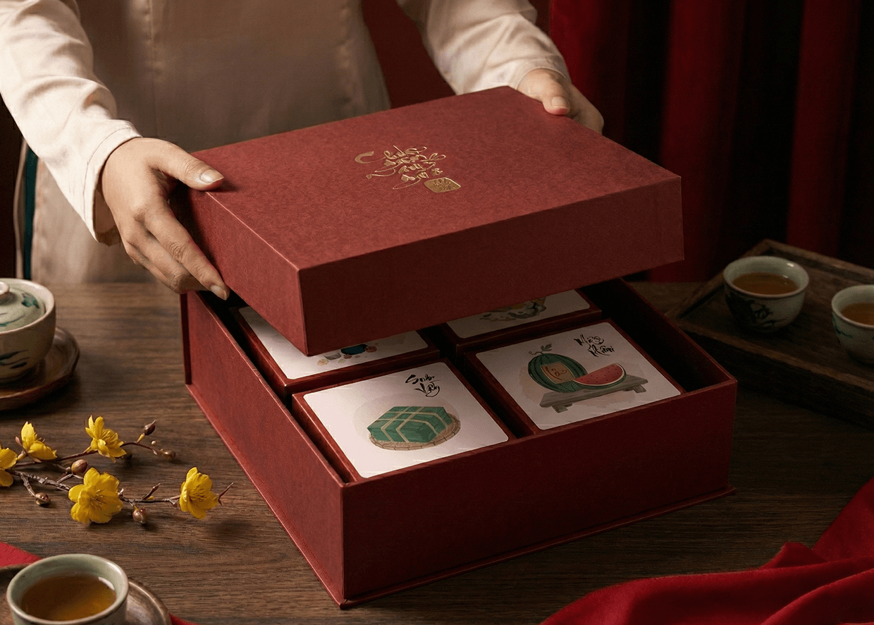 Vietnamese Lunar New Year Gift Box Design 2026 Image 7
