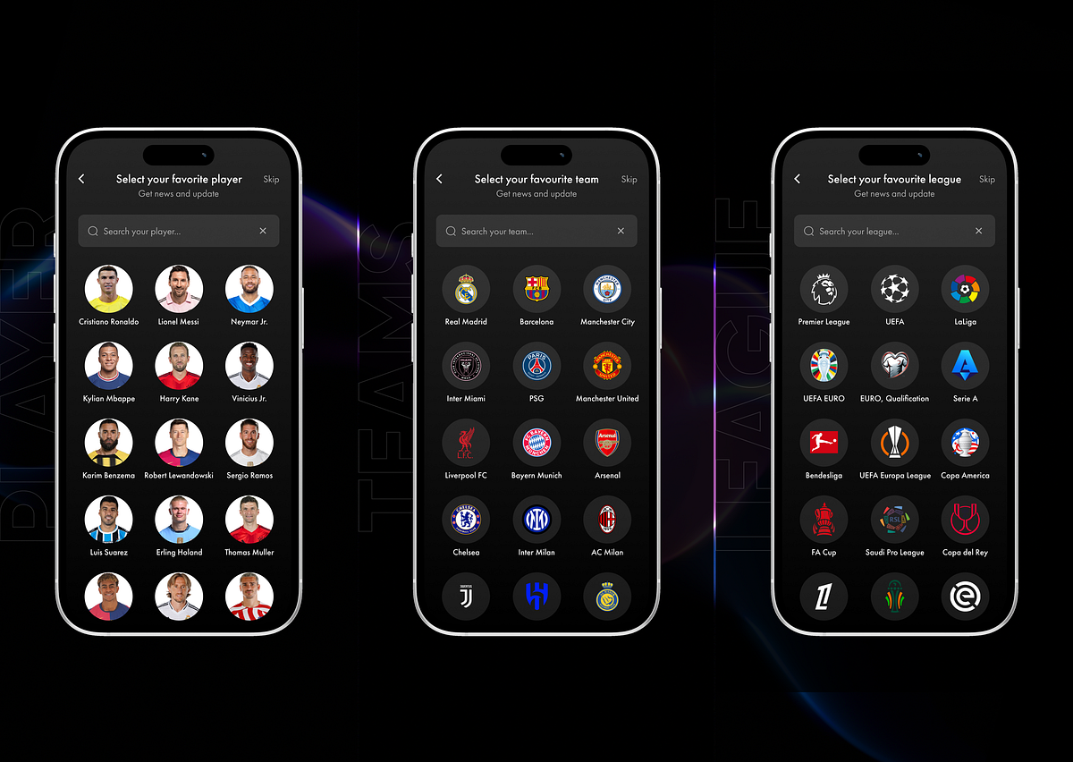 Sport 2 - Football Live Score Sports App | UI UX Design Image 7