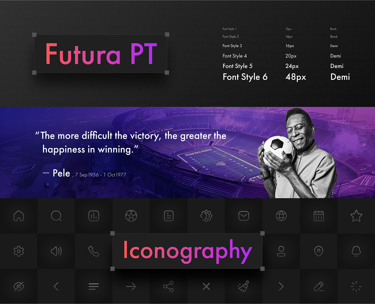 Sport 2 - Football Live Score Sports App | UI UX Design Image 11
