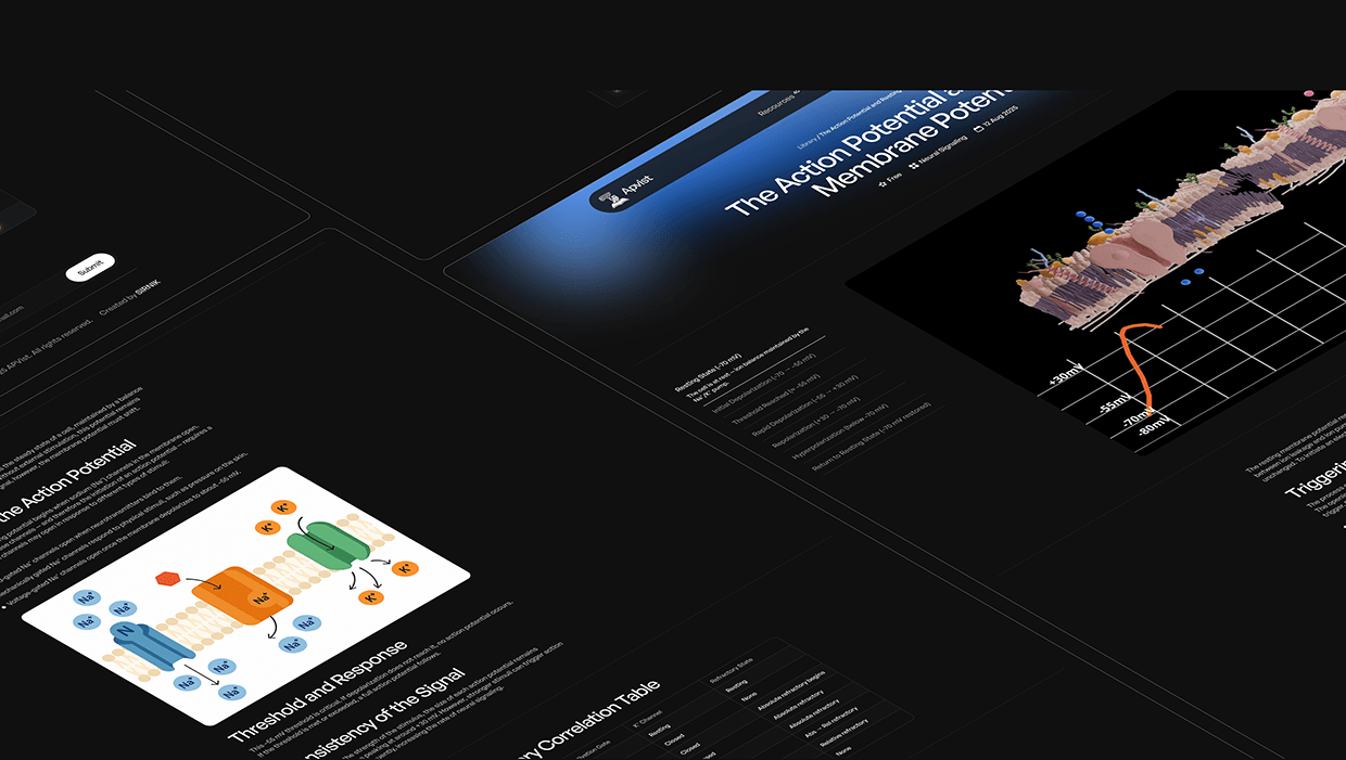 APVist — Interactive Neurobiology Learning Platform Image 1