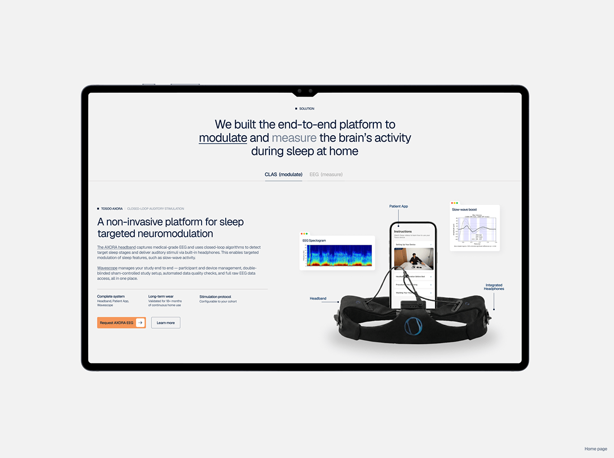 TOSOO — MedTech Web Design & Webflow Development Image 4