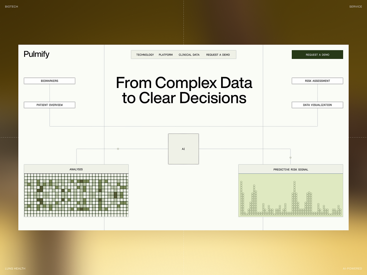 Landing Page for AI-Powered Breath Analysis Platform Image 1