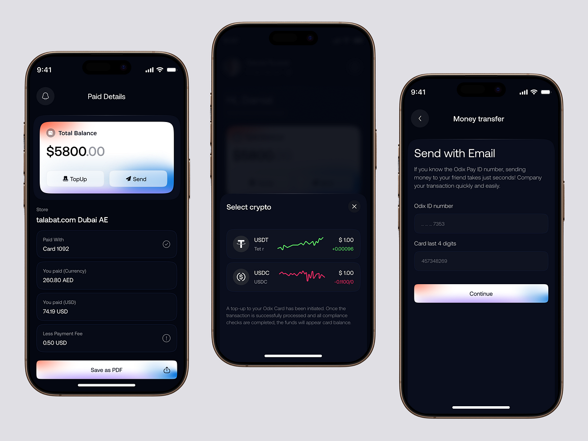 Digital Payment App UI UX Design Smart Money Transfer Experience