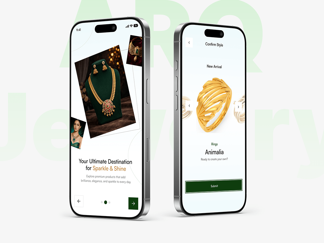 Luxury Jewelry E-commerce App UI/UX Design Image 12