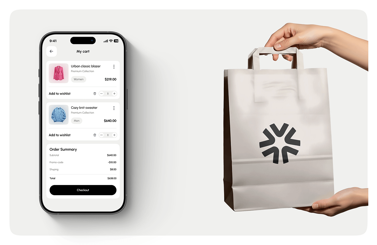 Luxury Fashion E-Commerce Mobile App & UI/UX Design Image 6