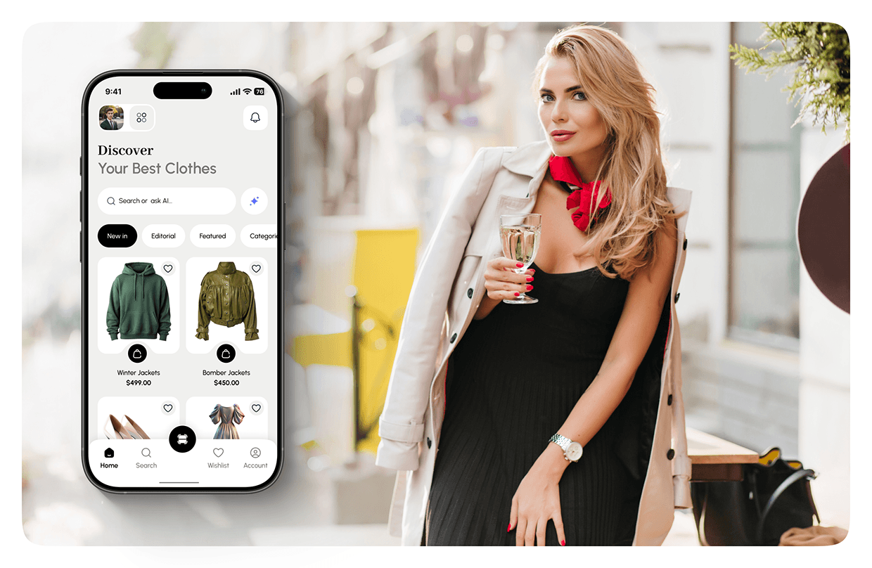 Luxury Fashion E-Commerce Mobile App & UI/UX Design Image 9
