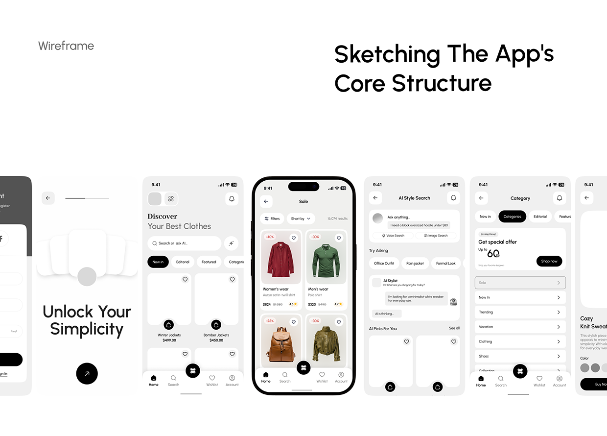 Luxury Fashion E-Commerce Mobile App & UI/UX Design Image 13