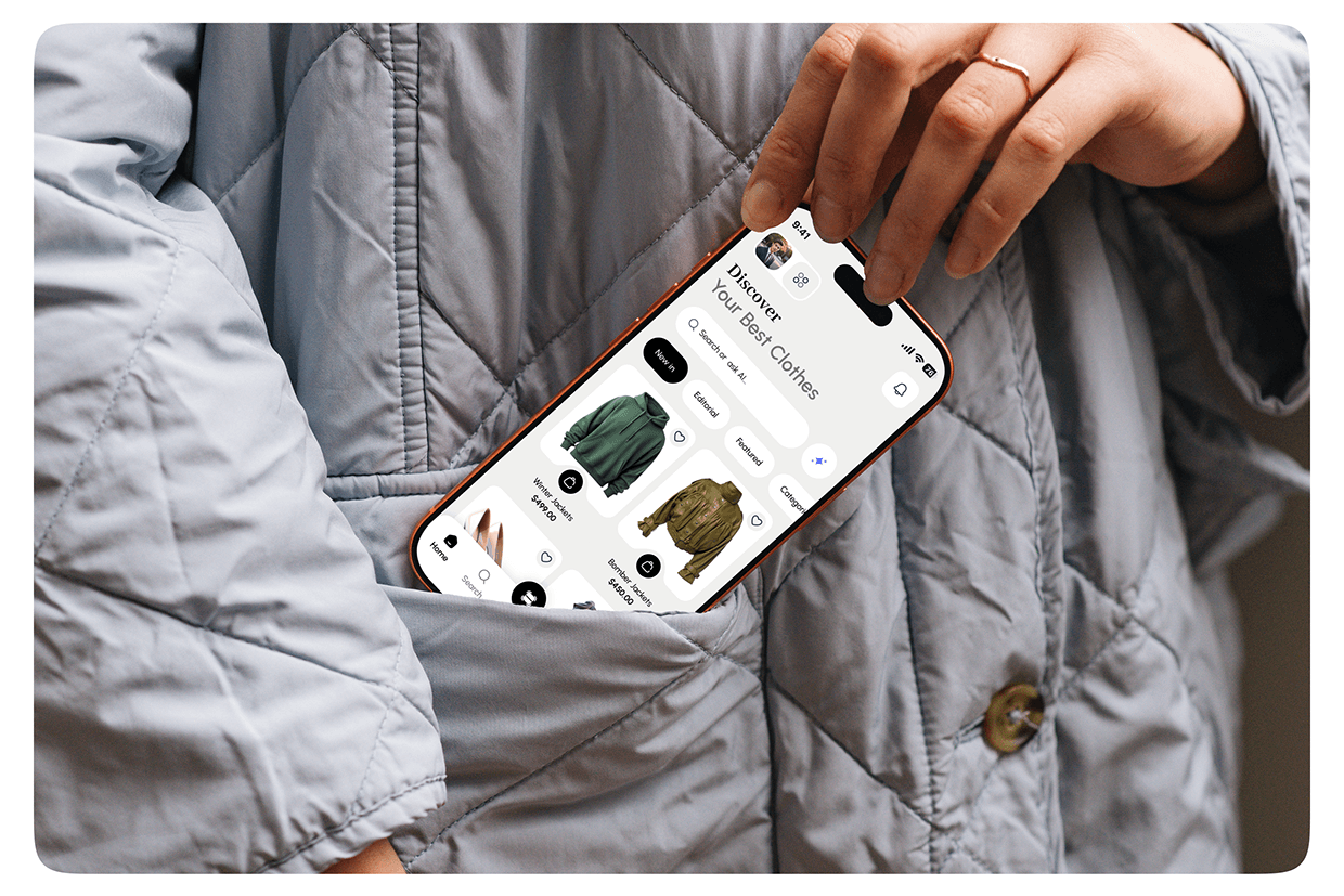 Luxury Fashion E-Commerce Mobile App & UI/UX Design Image 19