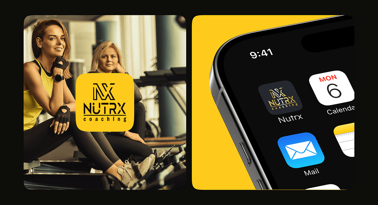 Luxury Fitness Training App UI/UX Image 2