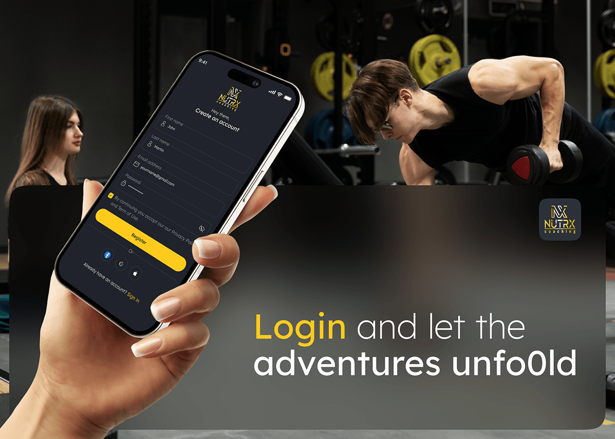Luxury Fitness Training App UI/UX Image 12
