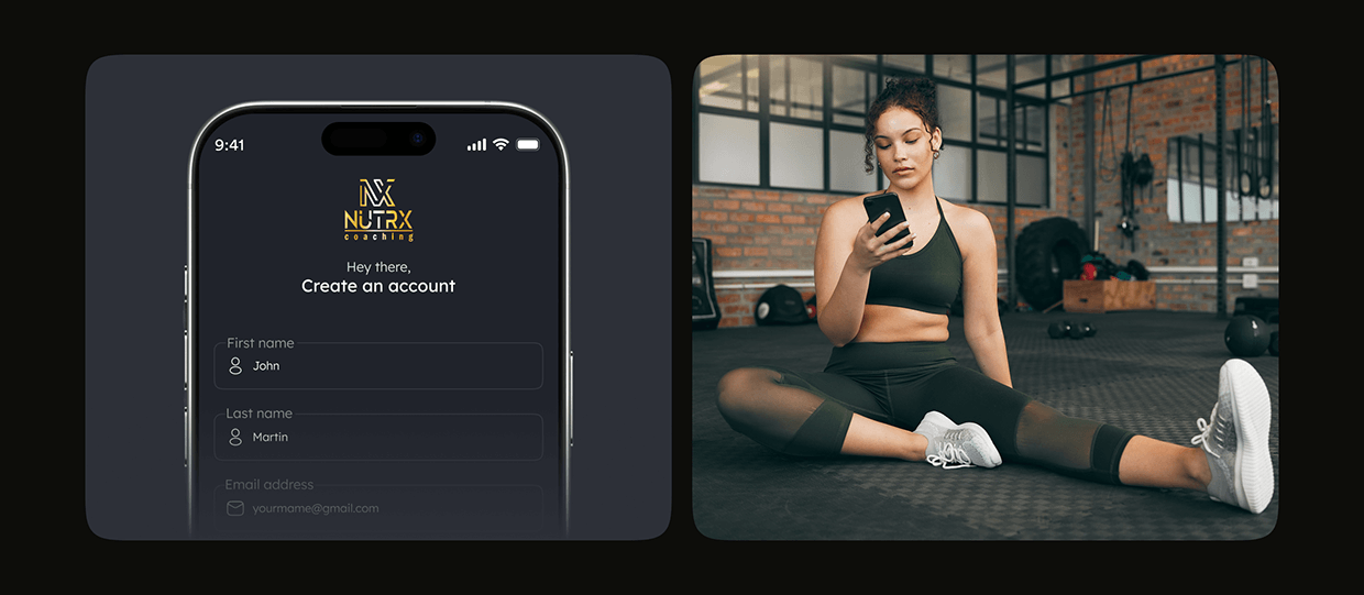 Luxury Fitness Training App UI/UX Image 20