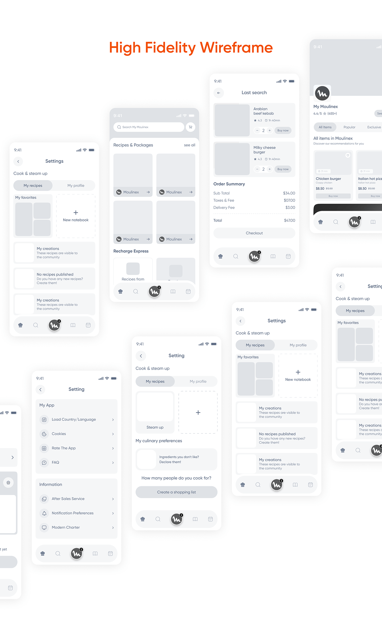 Food Recipe Mobile App | UI/UX Design Image 14