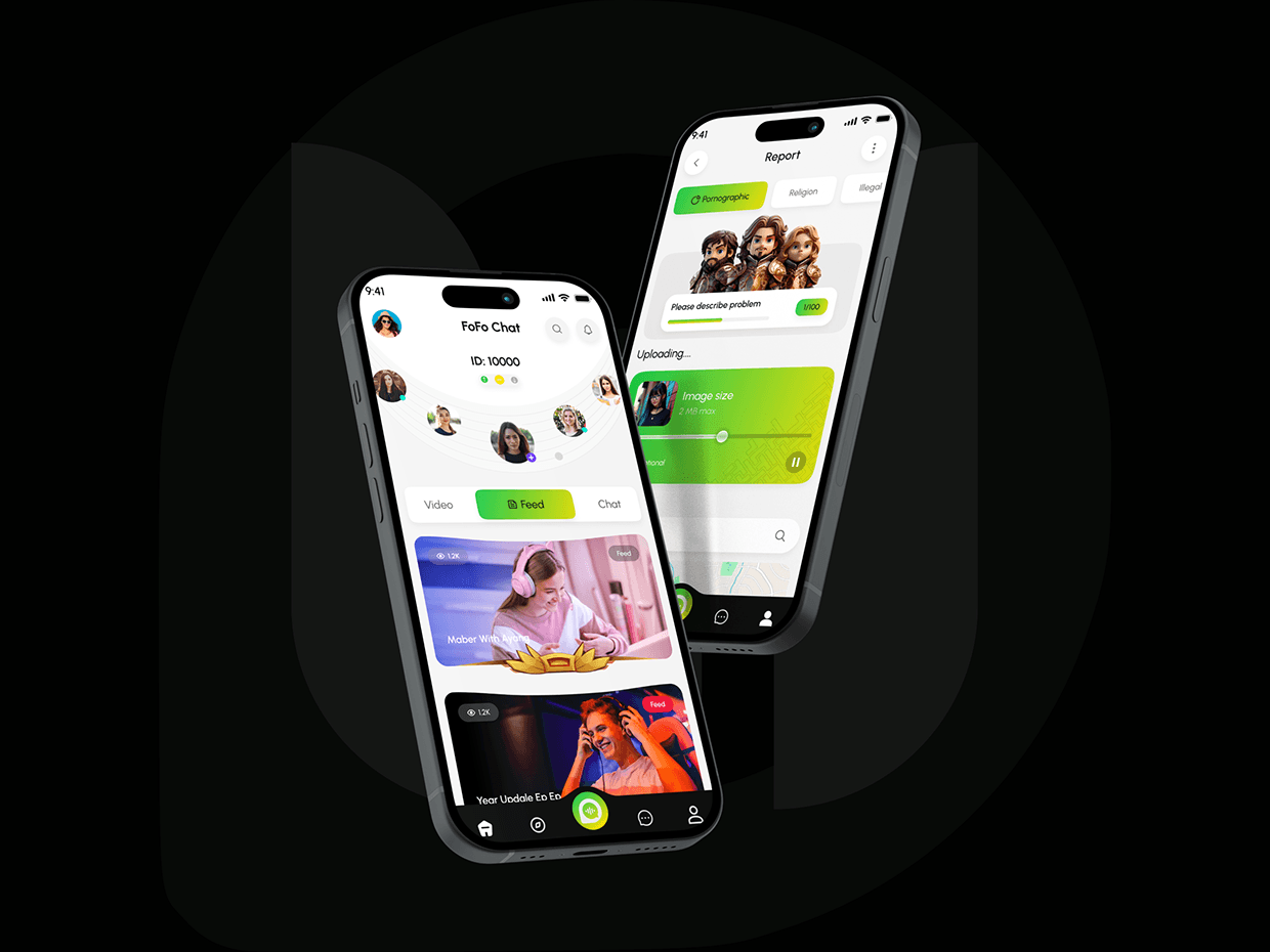 Voice Chat Room App UI/UX Image 1