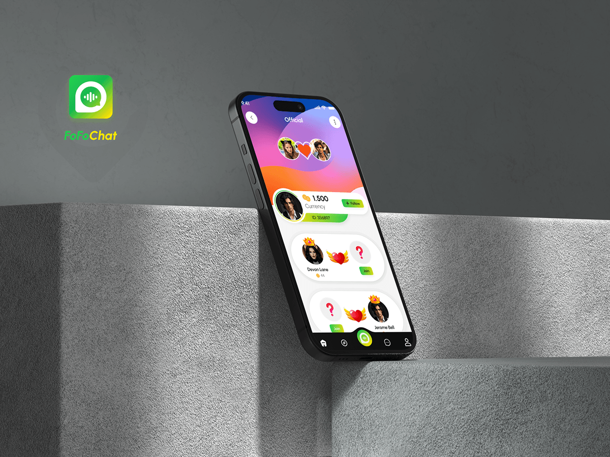 Voice Chat Room App UI/UX Image 6