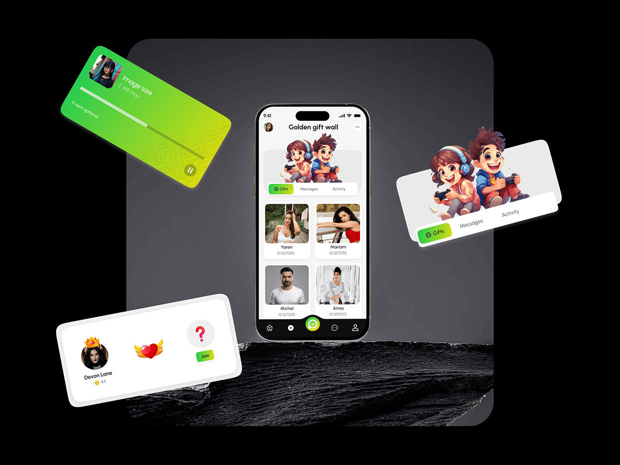 Voice Chat Room App UI/UX Image 7