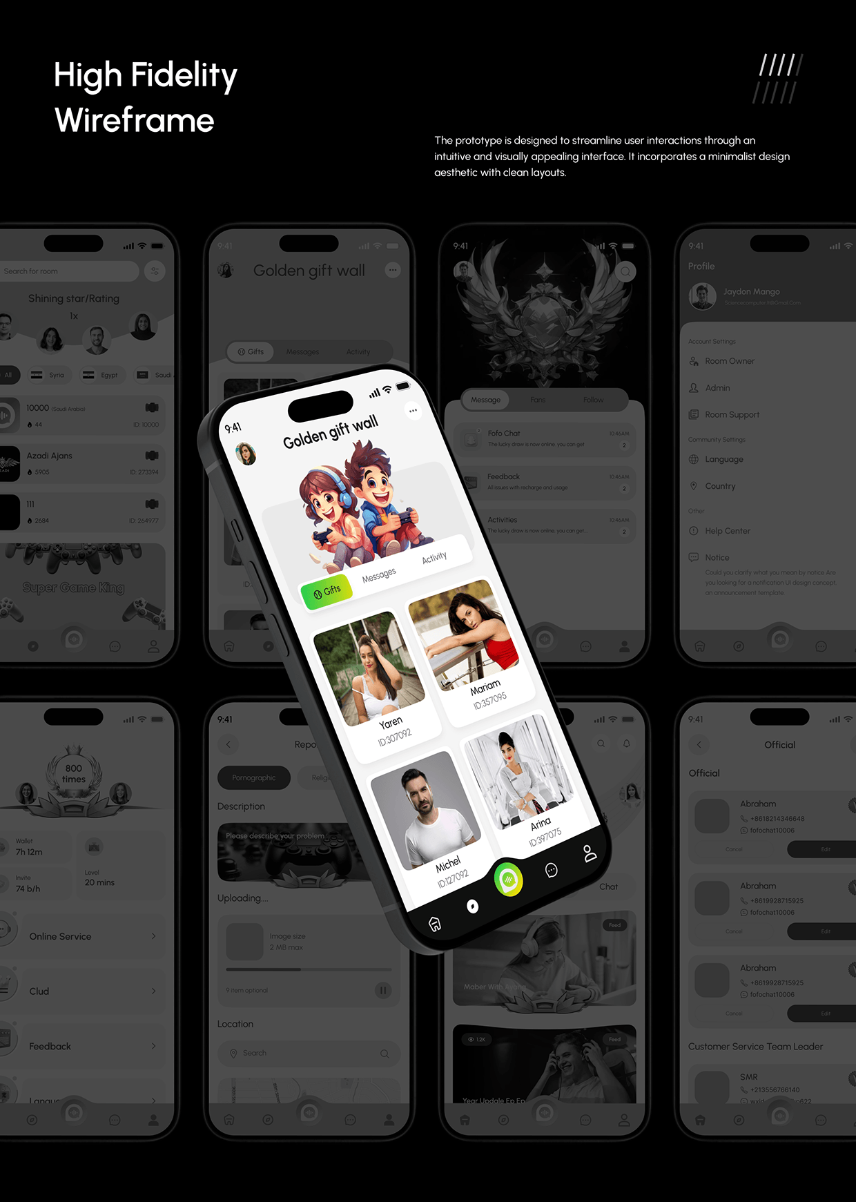 Voice Chat Room App UI/UX Image 13