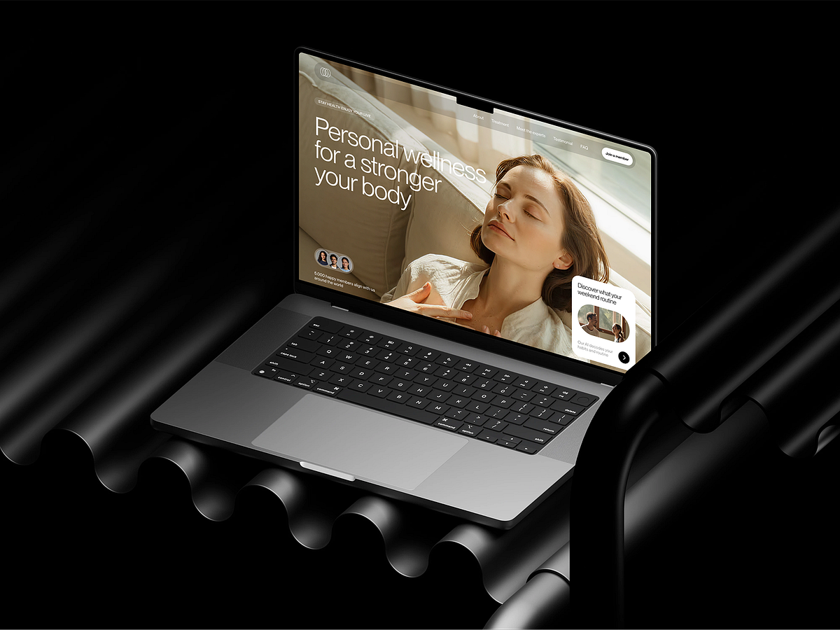 Staybil - Personal Wellness Intelligence Website Image 5