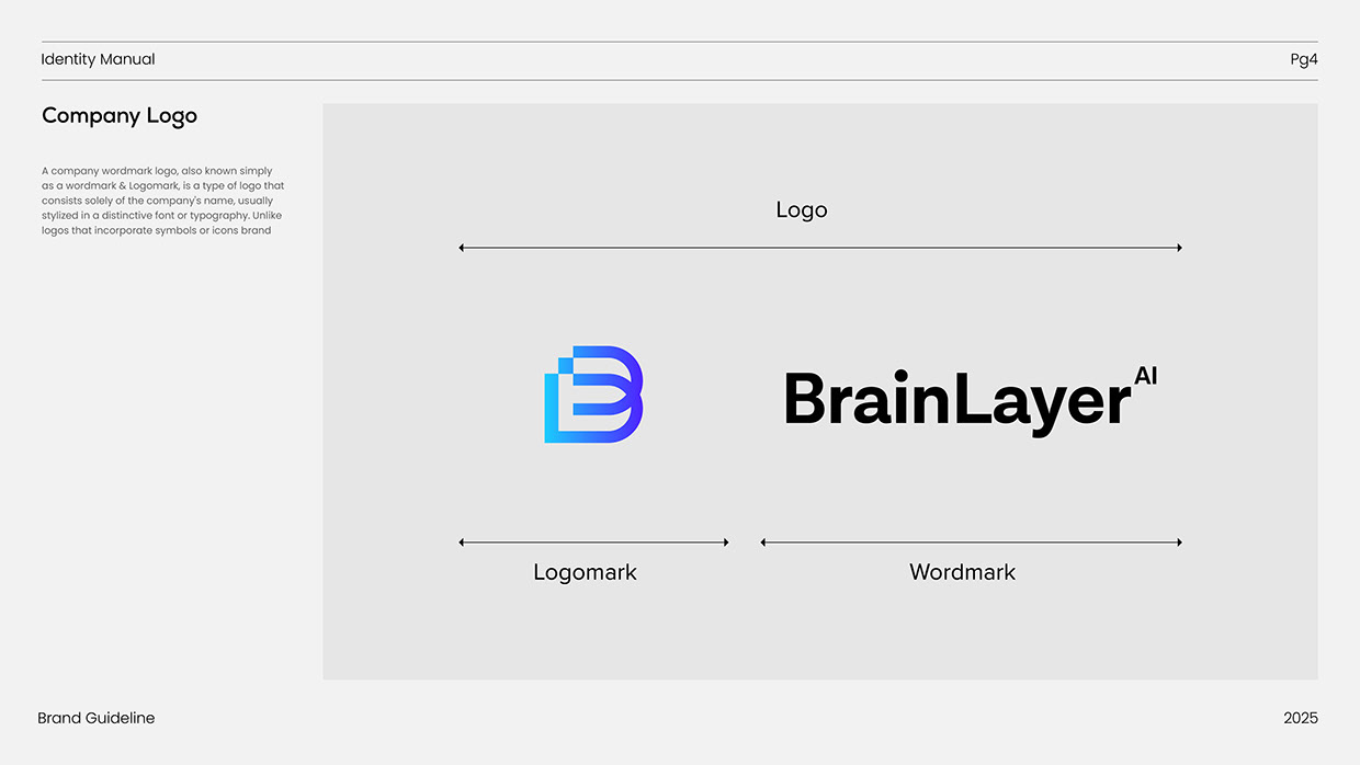 BrainLayer | Technology Logo & Brand Identity Design Image 5