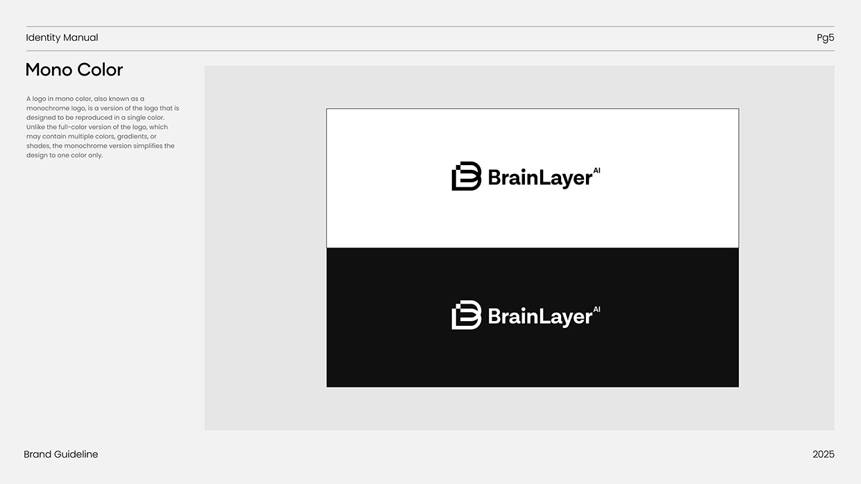 BrainLayer | Technology Logo & Brand Identity Design Image 6