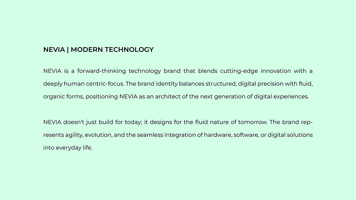 NEVIA | Technology Logo & Brand Identity Design Image 0
