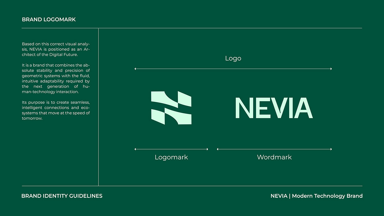 NEVIA | Technology Logo & Brand Identity Design Image 7