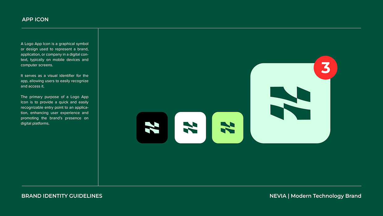 NEVIA | Technology Logo & Brand Identity Design Image 11