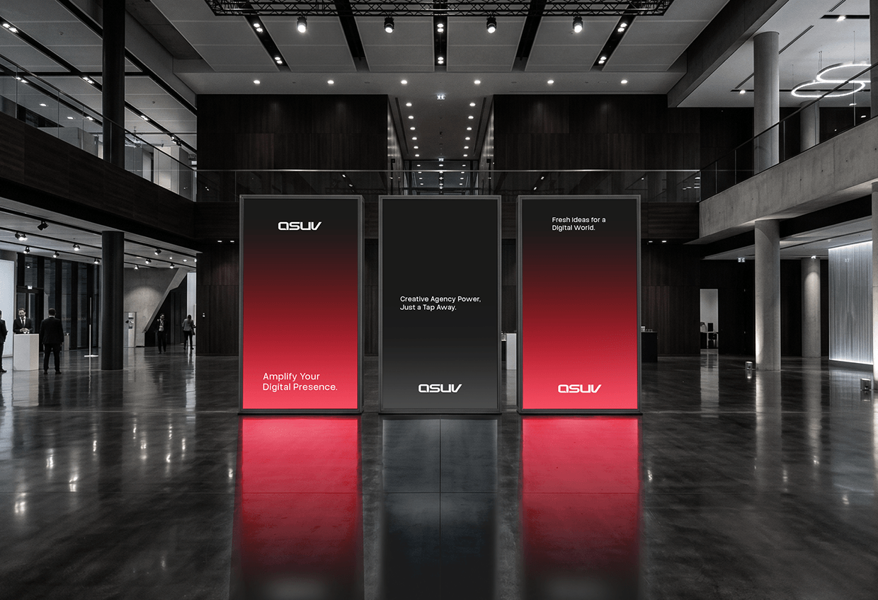 ASUV | Creative Tech Agency Brand Identity Design