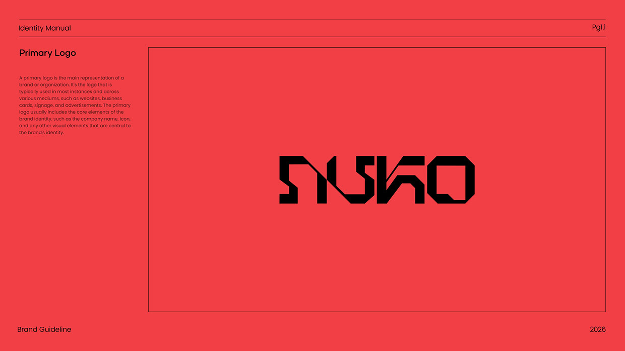 NVKO | Digital Tech Brand Identity Design Image 1