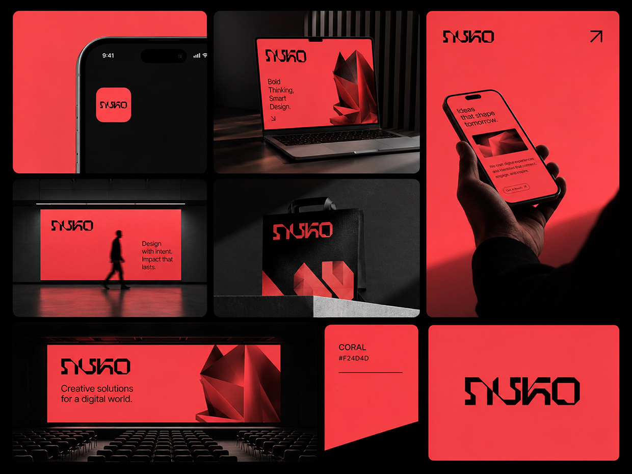 NVKO | Digital Tech Brand Identity Design Image 7