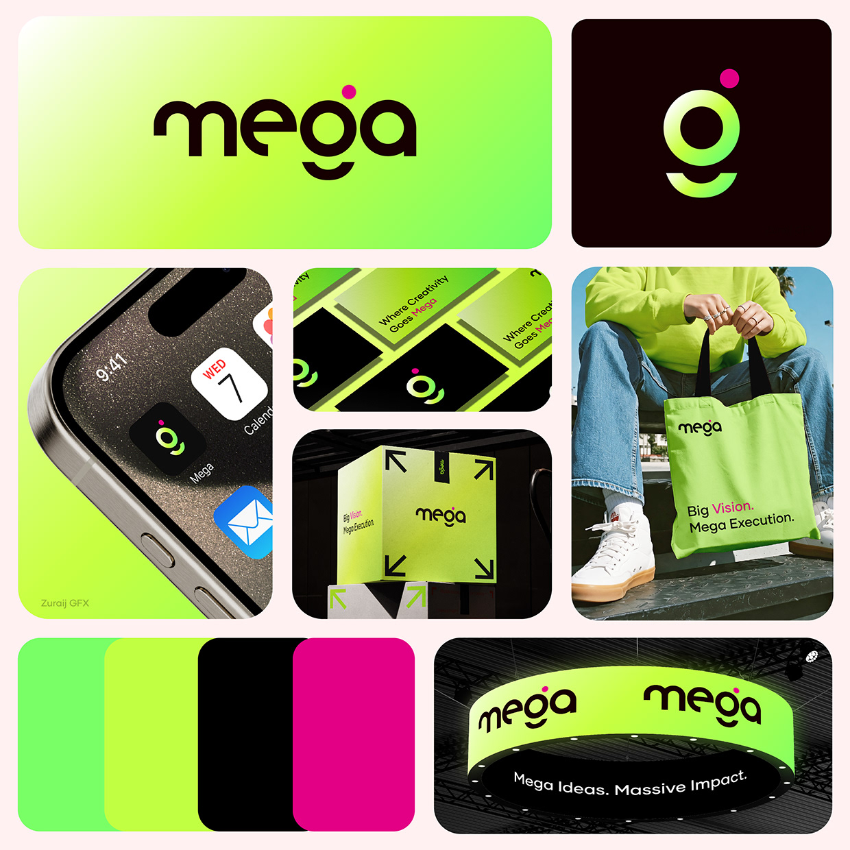 Mega | Creative Digital Agency Brand Identity Design Image 0