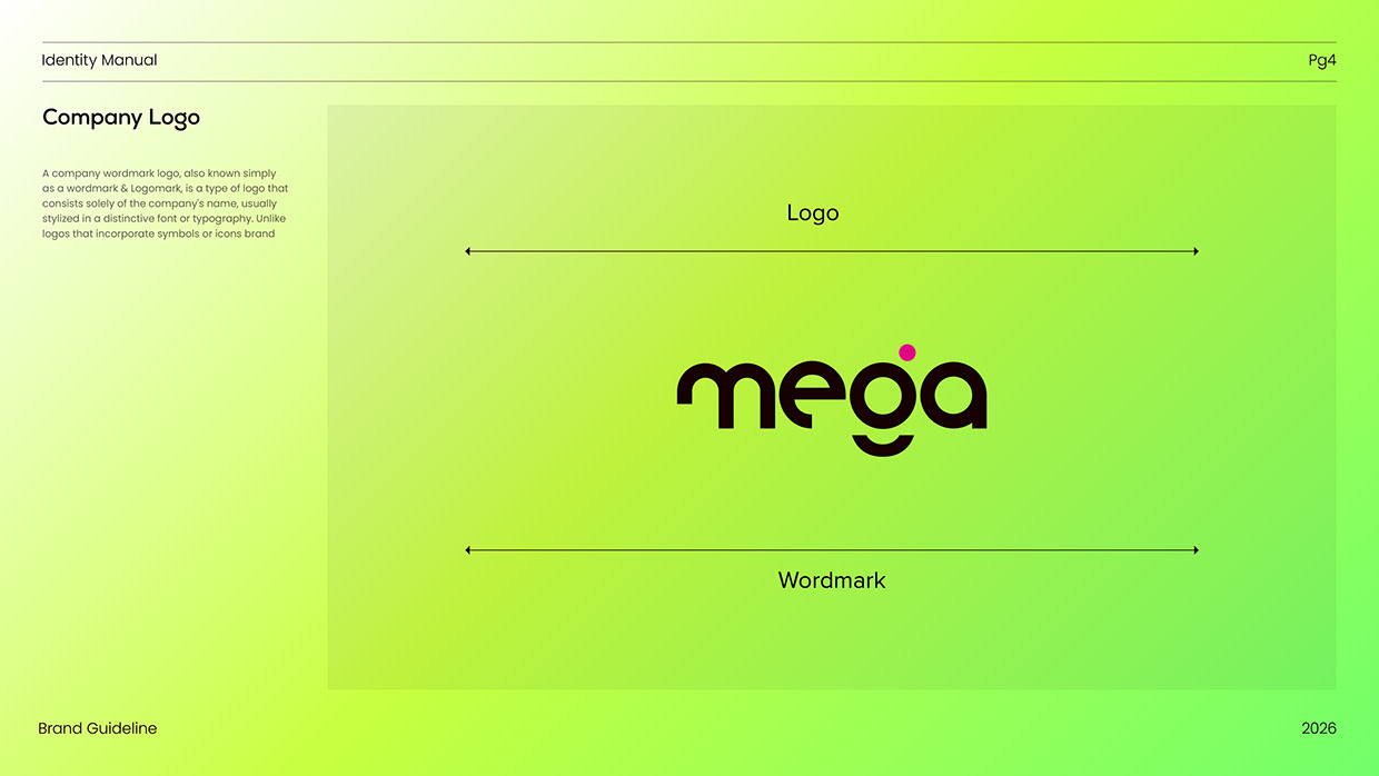 Mega | Creative Digital Agency Brand Identity Design Image 5