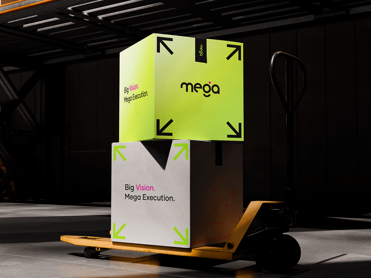 Mega | Creative Digital Agency Brand Identity Design Image 13