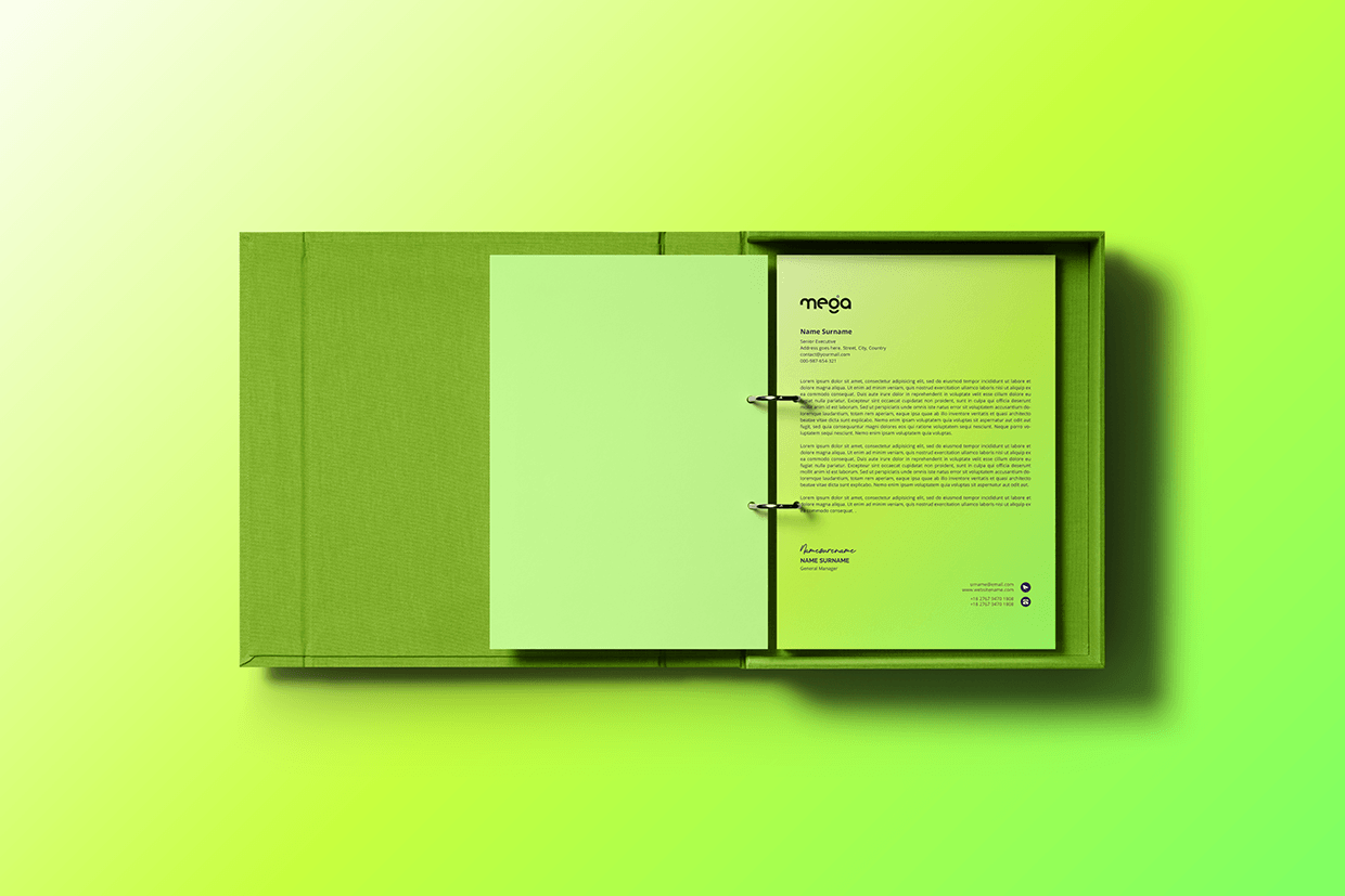 Mega | Creative Digital Agency Brand Identity Design Image 17