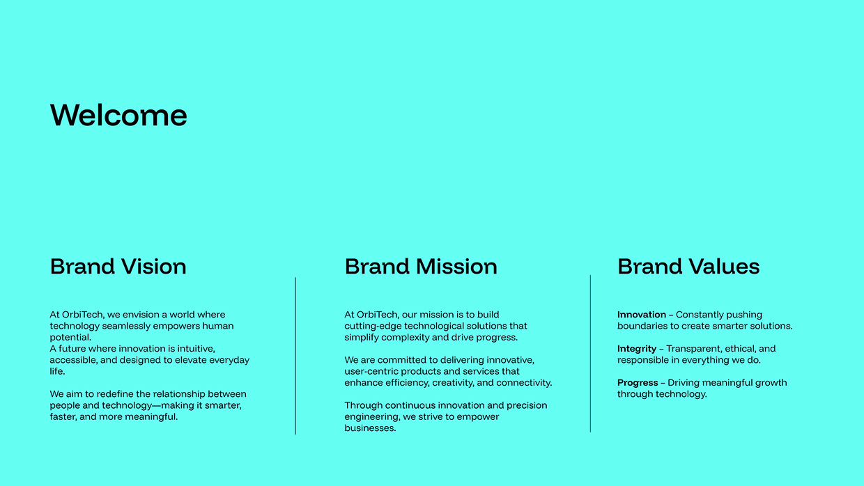 OrbiTech | Technology Logo & Brand Identity Design Image 2
