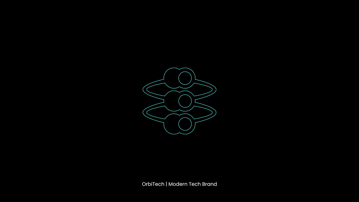 OrbiTech | Technology Logo & Brand Identity Design Image 3