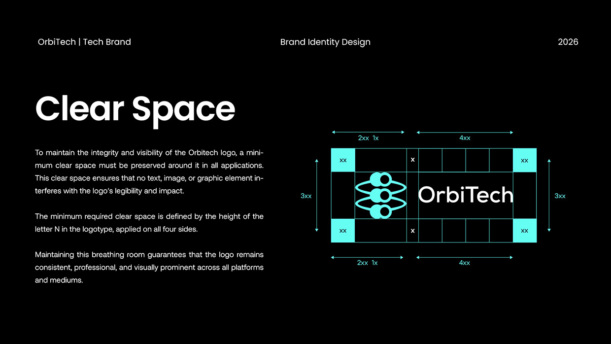 OrbiTech | Technology Logo & Brand Identity Design Image 6