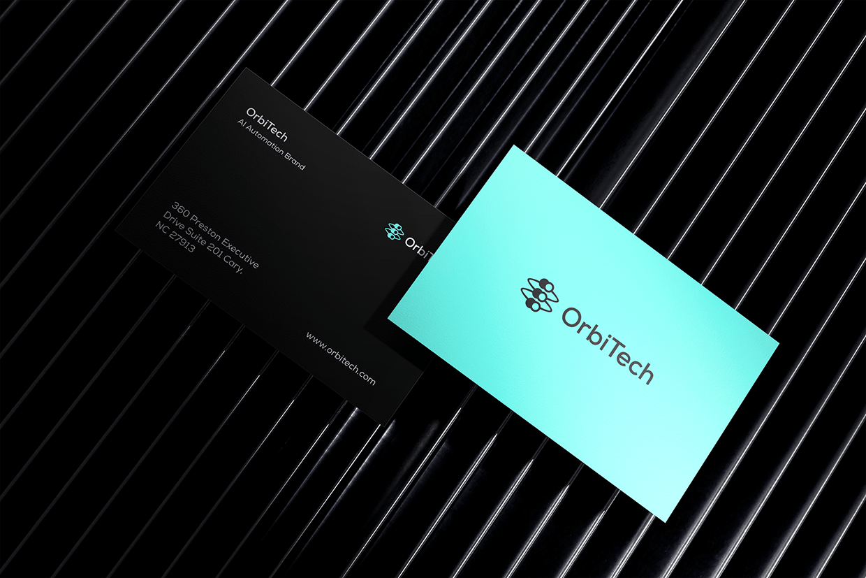 OrbiTech | Technology Logo & Brand Identity Design Image 17