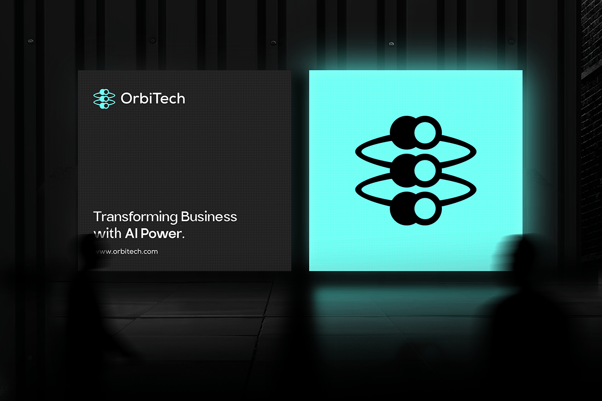 OrbiTech | Technology Logo & Brand Identity Design Image 25