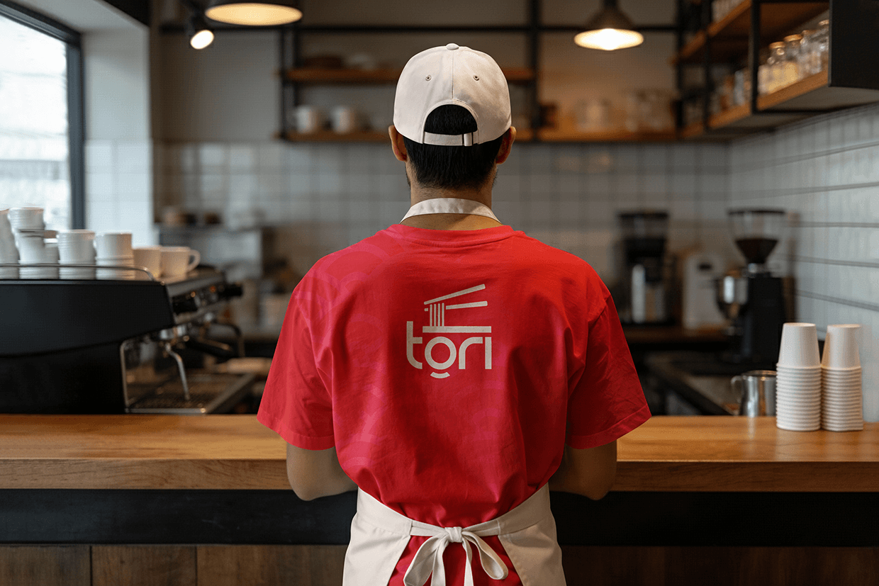 Tori - Modern Japanese Food Brand Identity Design Image 9