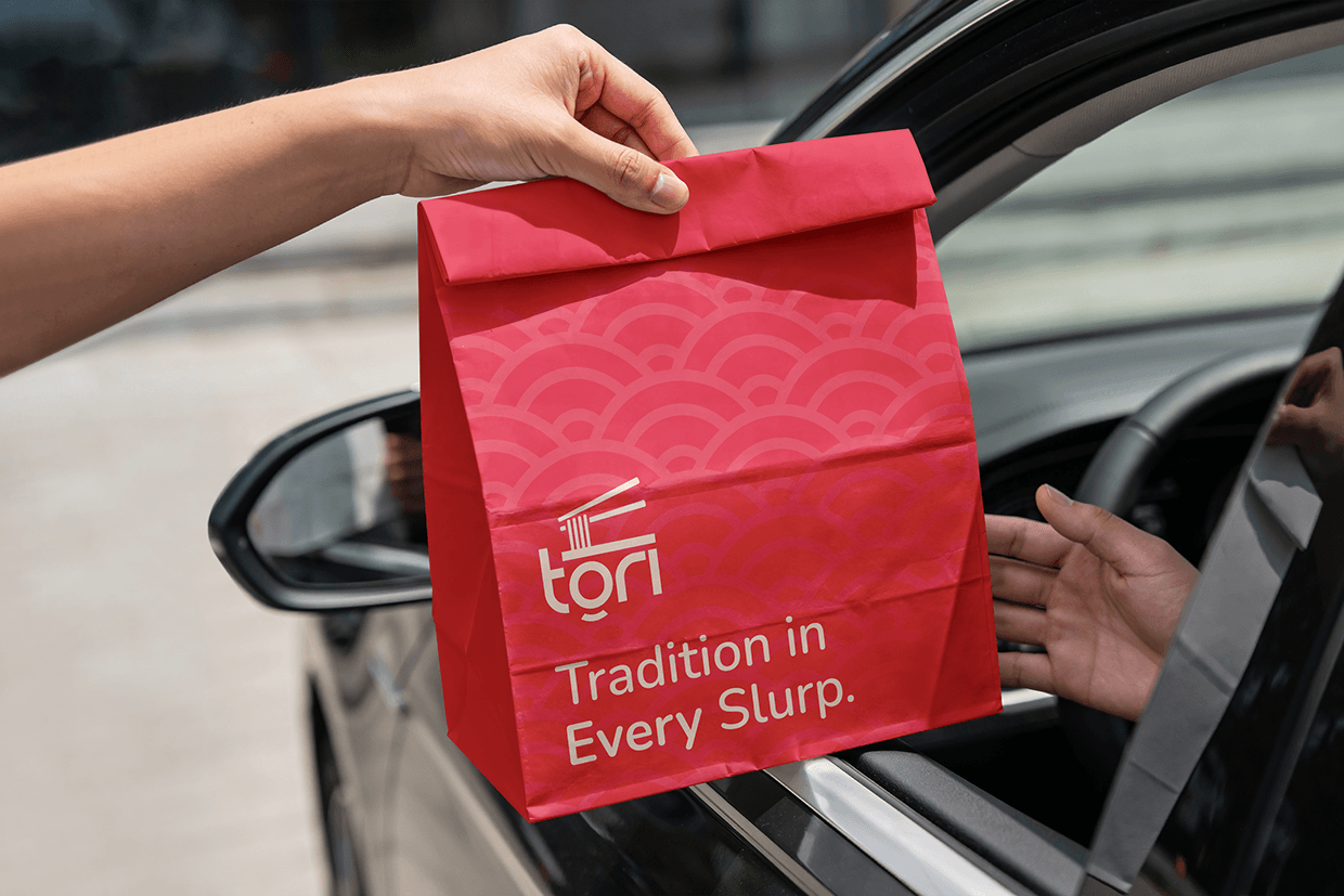 Tori - Modern Japanese Food Brand Identity Design Image 11