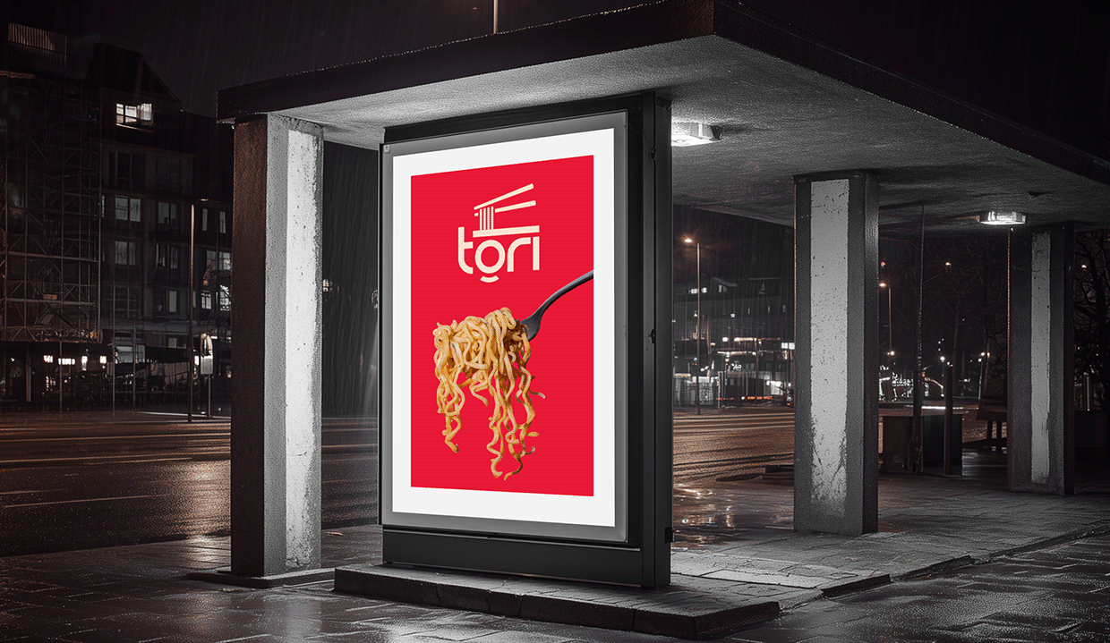 Tori - Modern Japanese Food Brand Identity Design Image 16