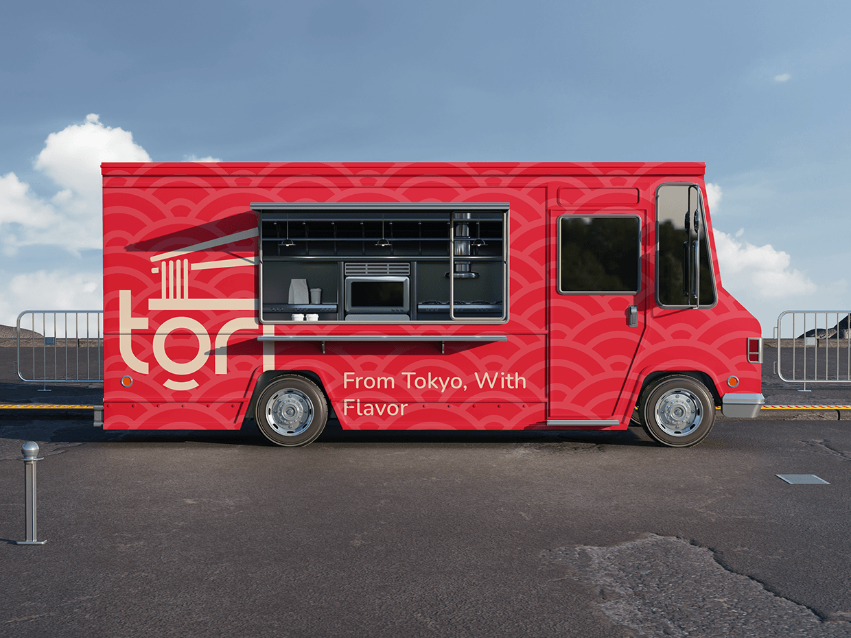 Tori - Modern Japanese Food Brand Identity Design Image 17
