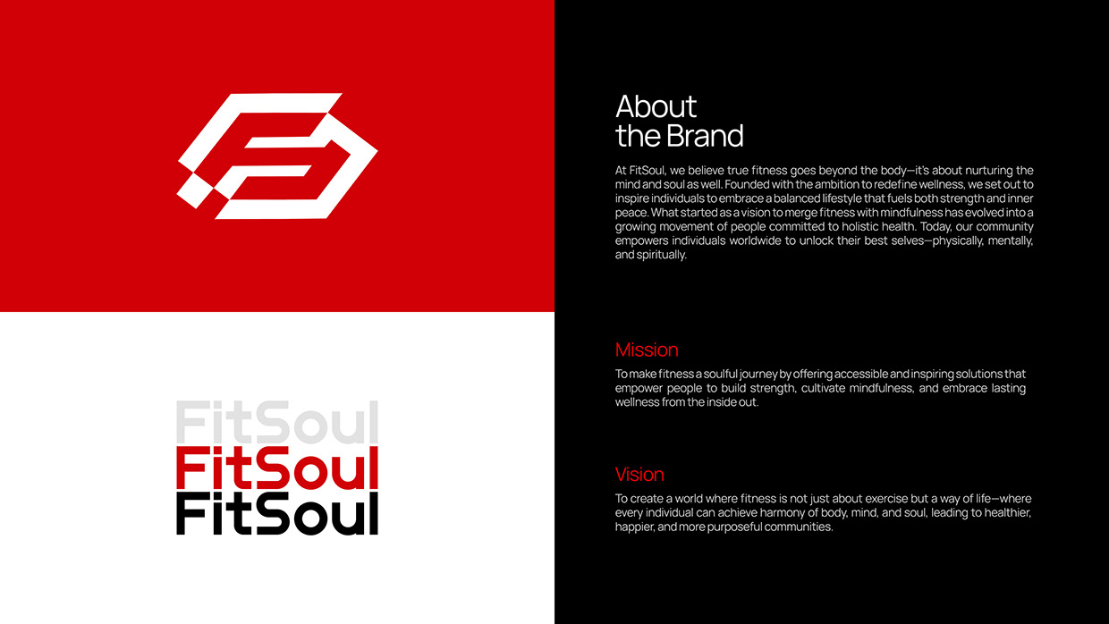 FitSoul | Fitness Logo & Brand Identity Design Image 5