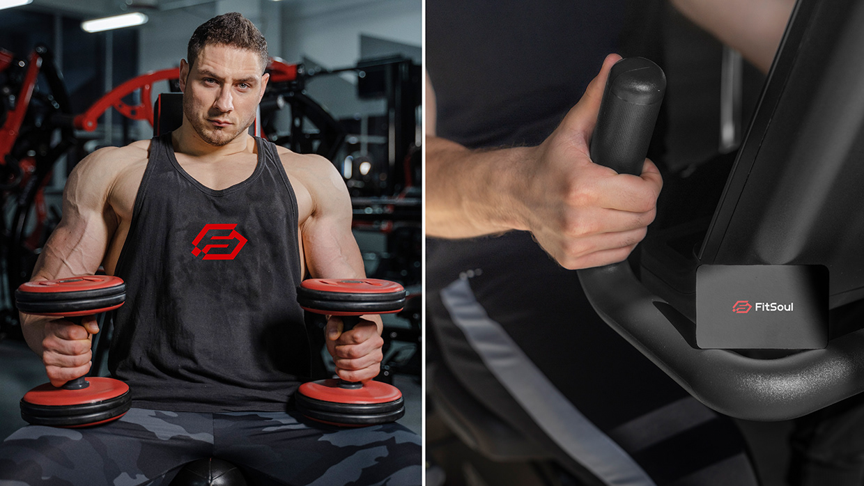 FitSoul | Fitness Logo & Brand Identity Design Image 13